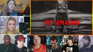 PET SEMATARY Trailer 2 (2019) REACTIONS MASHUP