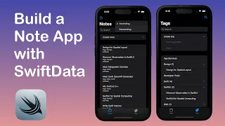 SwiftData - Build a Note App with Many to Many Relationship Schema & Custom Query  | WWDC23