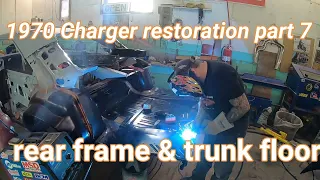 1970 Charger trunk floor replacement