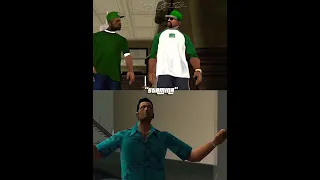 Carl Johnson ( GTA SA ) Vs Tommy Vercetti ( GTA VC ) Duel #edit #makethisgoviral #youcut #gta