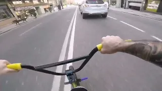 bmx ride chill day Spain, ep. 1 (pov)