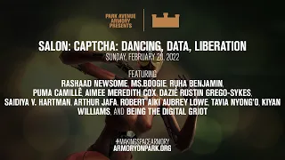 Livestream | Salon: Captcha: Dancing, Data, Liberation