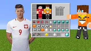 Minecraft, ale MAM WSPÓLNY EKWIPUNEK z ROBERT LEWANDOWSKI