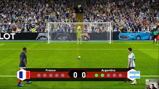 France 🆚 Argentina - Final FIFA World Cup 2026 | Penalty Shootout | Messi 🆚 Mbappe | PES Gameplay