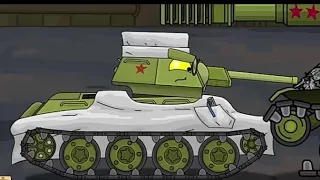 USA and Japan /cartoon about tank