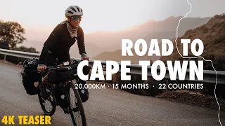 Biketouring from Freiburg to Cape Town / Wiebke Lühmann / teaser for movie coming 2026