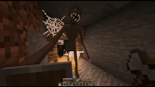 Minecraft Cave dweller encounter