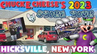 Chuck E Cheese's // Store Tour 2023 + Halloween Show // Hicksville, NY