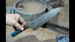 Kitchen knife making, gyuto