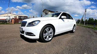 НАИЛУЧШИЙ СЕДАН 2013 Mercedes-Benz C180 W204 1.6L (156)!