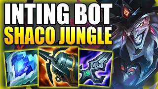 HARD CARRY INTING BOT LANE WITH BRUISER SHACO JUNGLE! (CLUTCH) - Best Build/Runes League of Legends