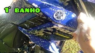 FAZER 150 2023 /JEITO CERTO DE LAVAR SUA MOTO✅️