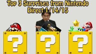 Top 3 Surprises from Nintendo Direct 1/14/15