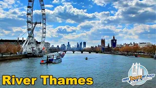 River Thames London Walk | Westminster to Millennium Bridge Tour