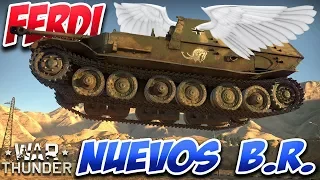 WAR THUNDER | CAMBIOS DE B.R. PARA TODOS 1.77 | FERDINAND