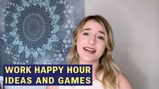 Work happy hour ideas and games