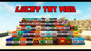 ❗❗ PROBANDO TNT A TA QUE MI PC EXPLOTE ❗ MINECRAFT REVIEW❗ Lucky TNT Mod❗❗😱😨