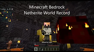 [FWR] SSG Obtain Netherite in 57 Seconds (Minecraft Bedrock)