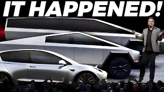 Elon Musk Announces 3 NEW Tesla Models & SHOCKS Everybody!