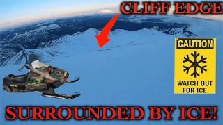 SNOWMOBILING GONE WRONG Near-Death Experience Ice Mountain Climbing Mount Saint Helens 2020