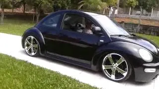 New beetle com rodas aro 20 susp fixa