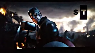 Capitan america levanta el martillo de thor HD