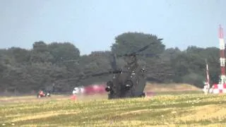 RIAT 2013 Chinook HC2 REVERSE TAKE OFF