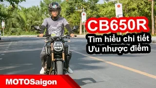 Review Honda CB650R 2019 walkaround