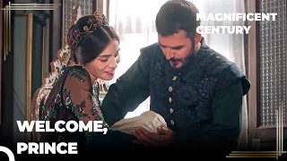 Mustafa's First Prince Was Born | Magnificent Century Episode 73