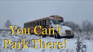 Off Road Rescue - School Bus Stuck in a Field! (You Can’t Park There!)