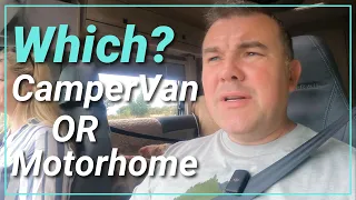 Which is Better? Campervan or Motorhome?