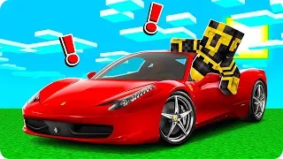 ME REGALAN UN COCHE DE 1 MILLÓN DE DÓLARES EN MINECRAFT 😍