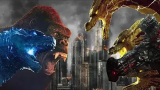 Legendary Godzilla and Legendary Kong vs. Legendary Ghidorah and Legendary MechaGodzilla