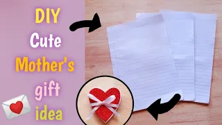 DIY Cute Mother's Day greeting card/ Handmade Mother's Day Card ❤️  | ทำการ์ดวันแม่ น่ารักๆ