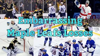 Embarrassing Toronto Maple Leafs Losses