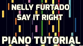 Piano Tutorial | Nelly Furtado | Say It Right