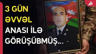 Dünən Laçında şəhid olan hərbçi Ağstafada dəfn edilib - APA TV