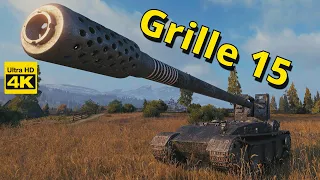 World of Tanks 5 Kills 11,1k damage Grille 15 | 4K Video | - My battle My rules