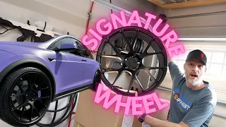 New Tesla Model X wheels -22 inch Signature Wheels