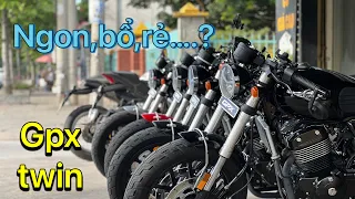 |Dương motor| Mới về 4 em gpx twin 250cc,ưu ,nhược điểm và cách khắc phục?