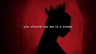 billie eilish - you should see me in a crown (slowed + lyrics)