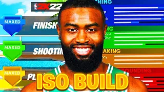 HOW TO MAKE THE BEST ISO BUILD IN *NBA 2K22* CURRENT GEN!! LEAVE A LIKE & SUB UP