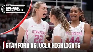 Bounce back W 🗣️ Stanford Cardinal vs. UCLA Bruins | Full Game Highlights | ESPN College Basketball