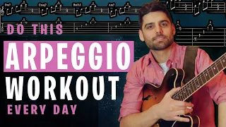 The 1 Arpeggio WorkOut you MUST Know I Master the fretboard