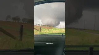Tornado moves through Minden, Iowa
