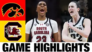 #1 Iowa vs South Carolina Highlights 1st Half | 2024 NCAA Women's Basketball - National Championship