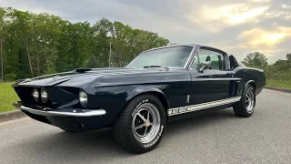 1967 Shelby GT500 Nightmist Blue 428 8V For Sale!