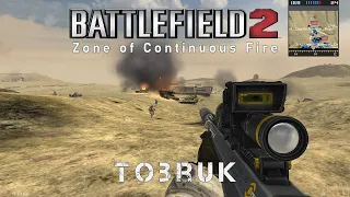 Zone of Continuous Fire mod for Battlefield 2 ***Tobruk ***