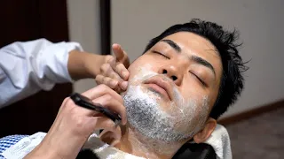 [Compilation] Barber shaving | ASMR