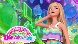 @Barbie | OH NO! Barbie FALLS in RAINBOW GEMS 🌈 in the MUSICAL FOREST | Barbie Return to Dreamtopia!